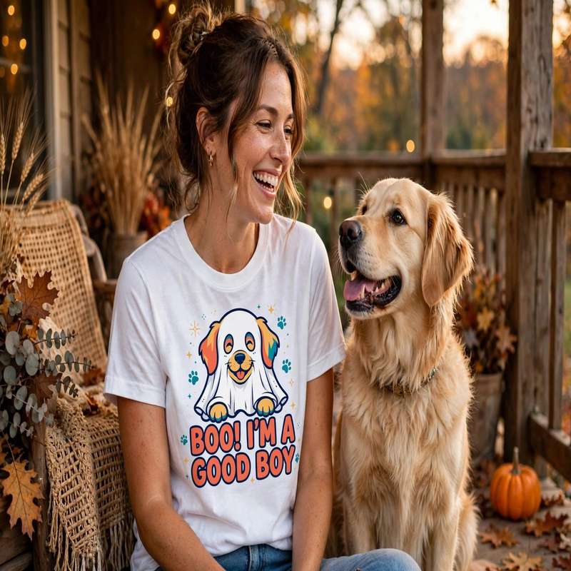 Ghost Dog Halloween tee